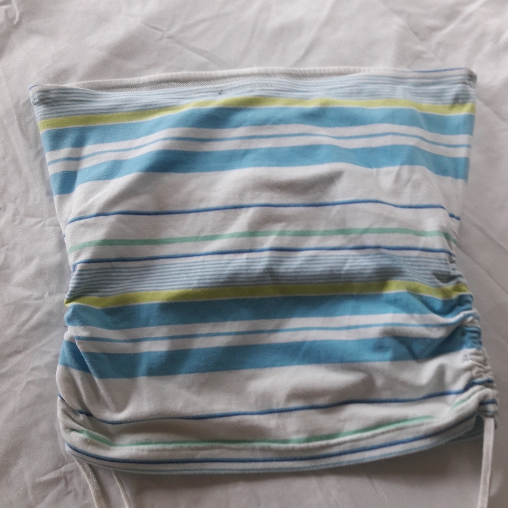 Striped Tube Top - Picture 2 of 7